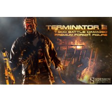 Terminator 2 Premium Format Figure 1/4 T-800 Battle Damaged 53 cm